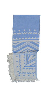 Double-faced hammam towel Aztek