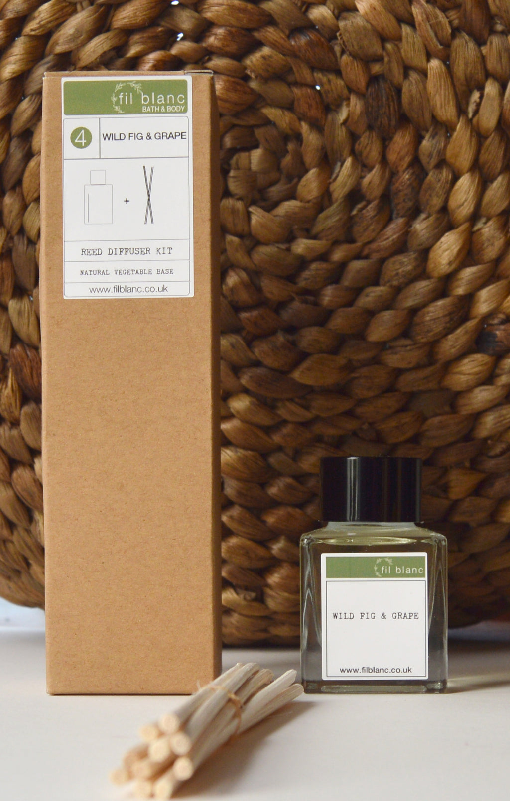 Wild Fig & Grape Reed Diffuser Kit