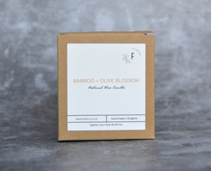 Bamboo and Olive Blossom Soy Candle