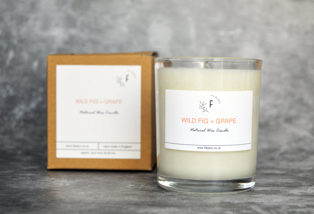 Wild Fig and Grape Natural Candle